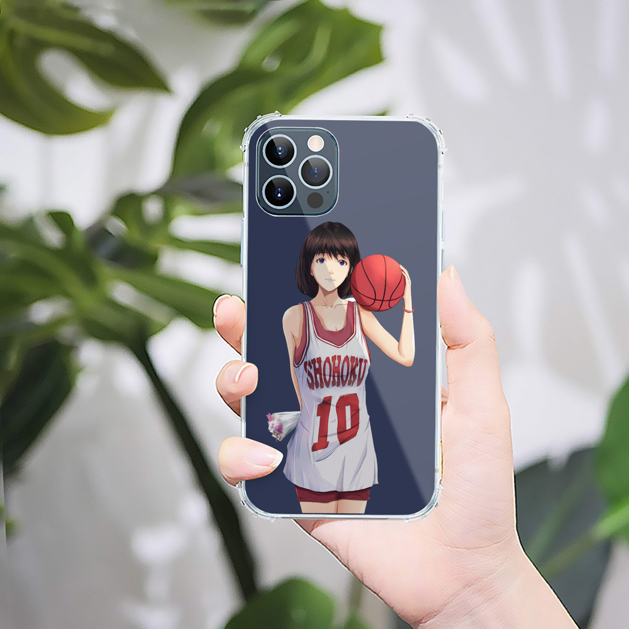 （画像用） SLAM DUNK／スラムダンク 【iPhone 12シリーズ対応】透明スマホケース（クリアソフトケース）